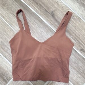lululemon athletica Brown/Tan Align Tank Top